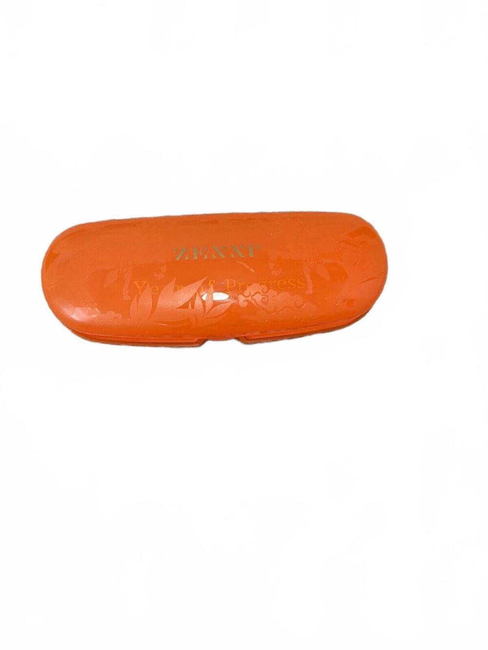 Zenni Glasses Case Orange